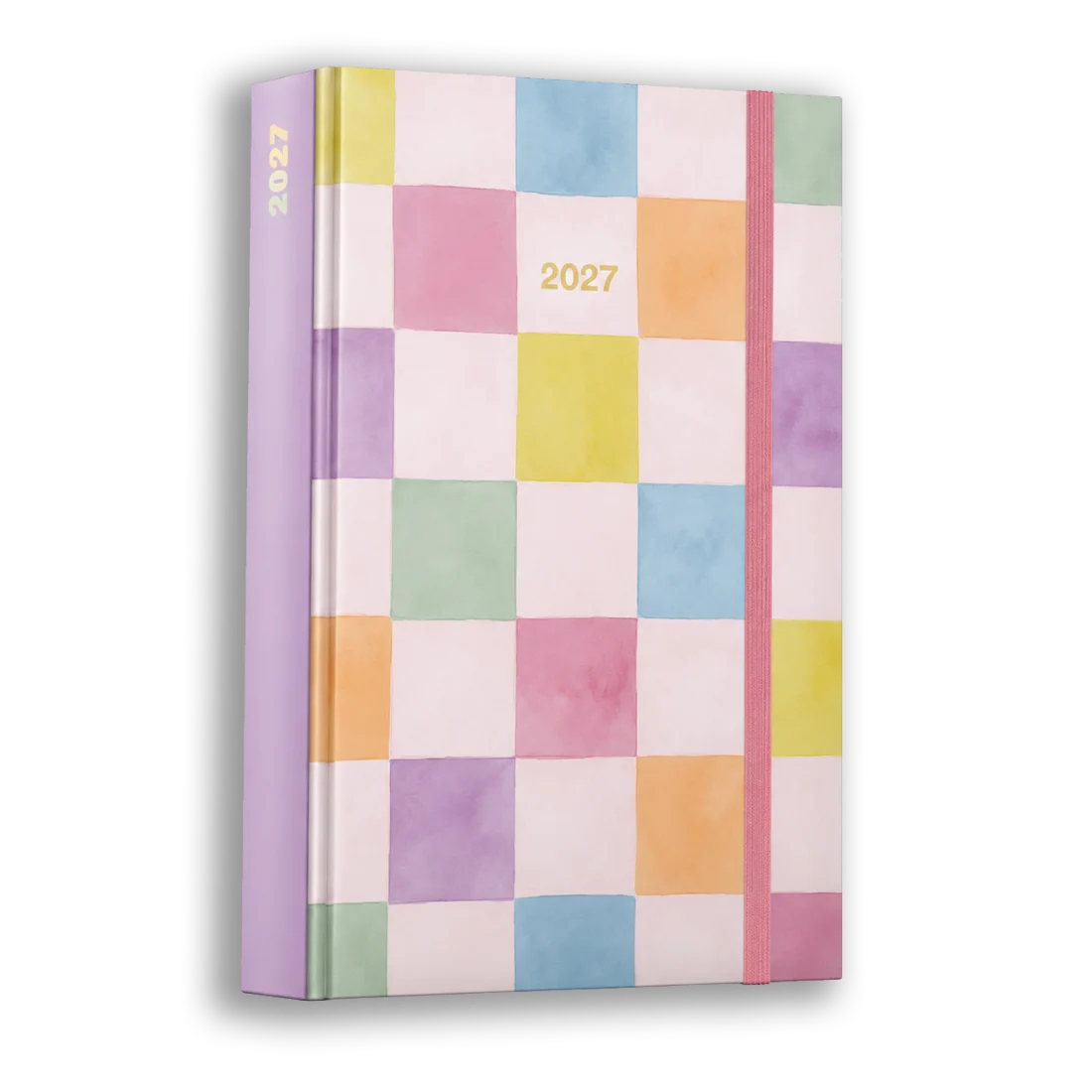 Planner Slim Candy Xadrez Colorido